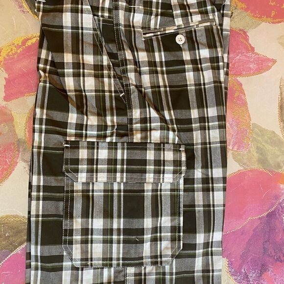 PacificâBlueâBoysâPlaid FashionâShortsâsize14 - Picture 9 of 10